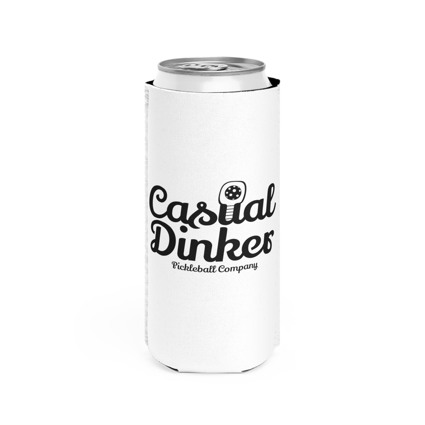Stay Casual Dog Slim Koozie