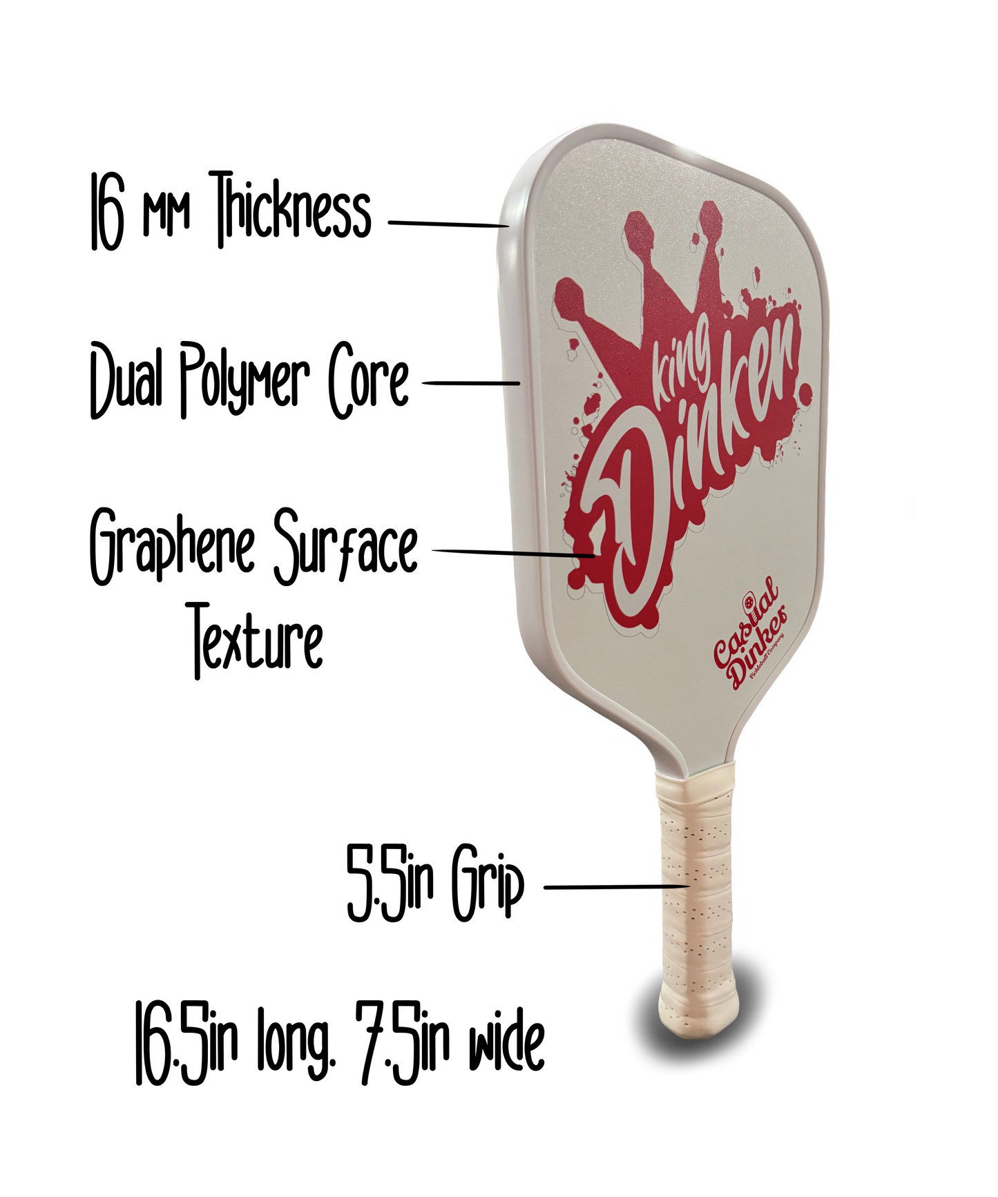 King Dinker Pickleball Paddle