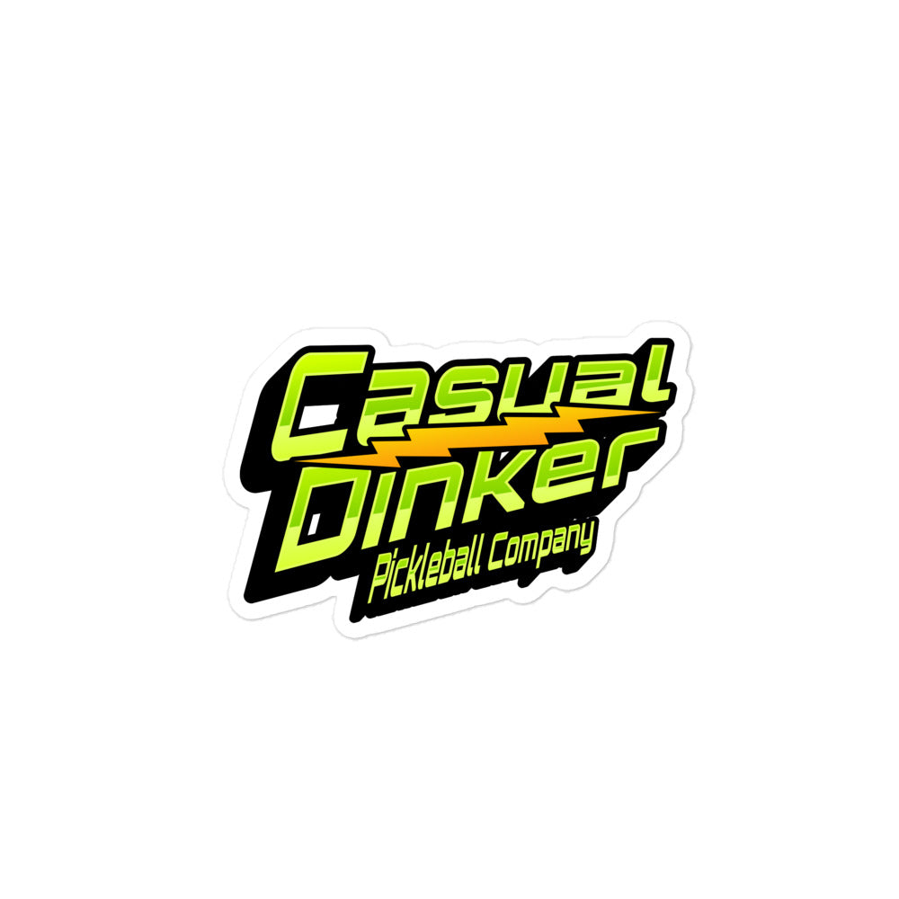 Casual Dinker Energy stickers