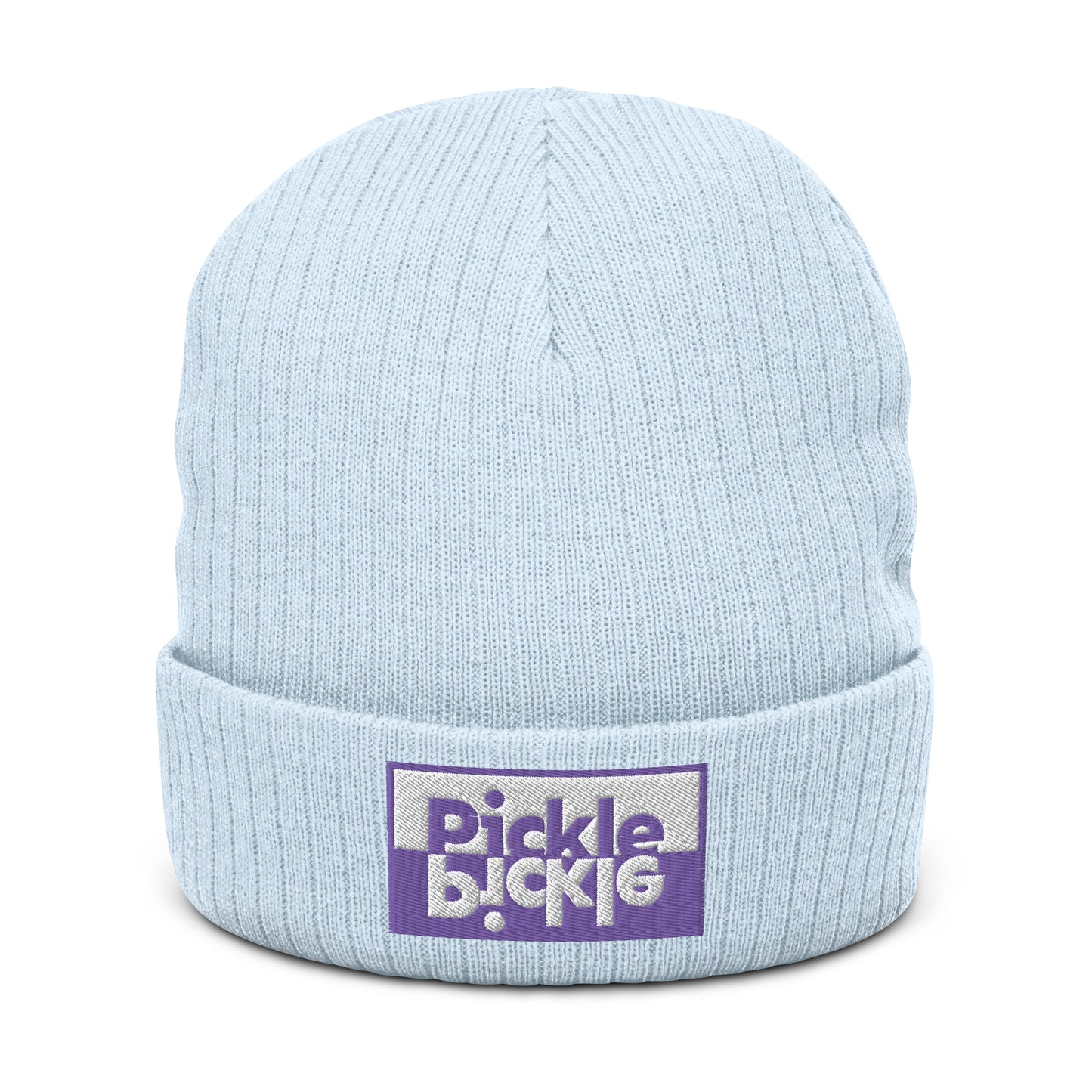 Purple Pickle knit beanie