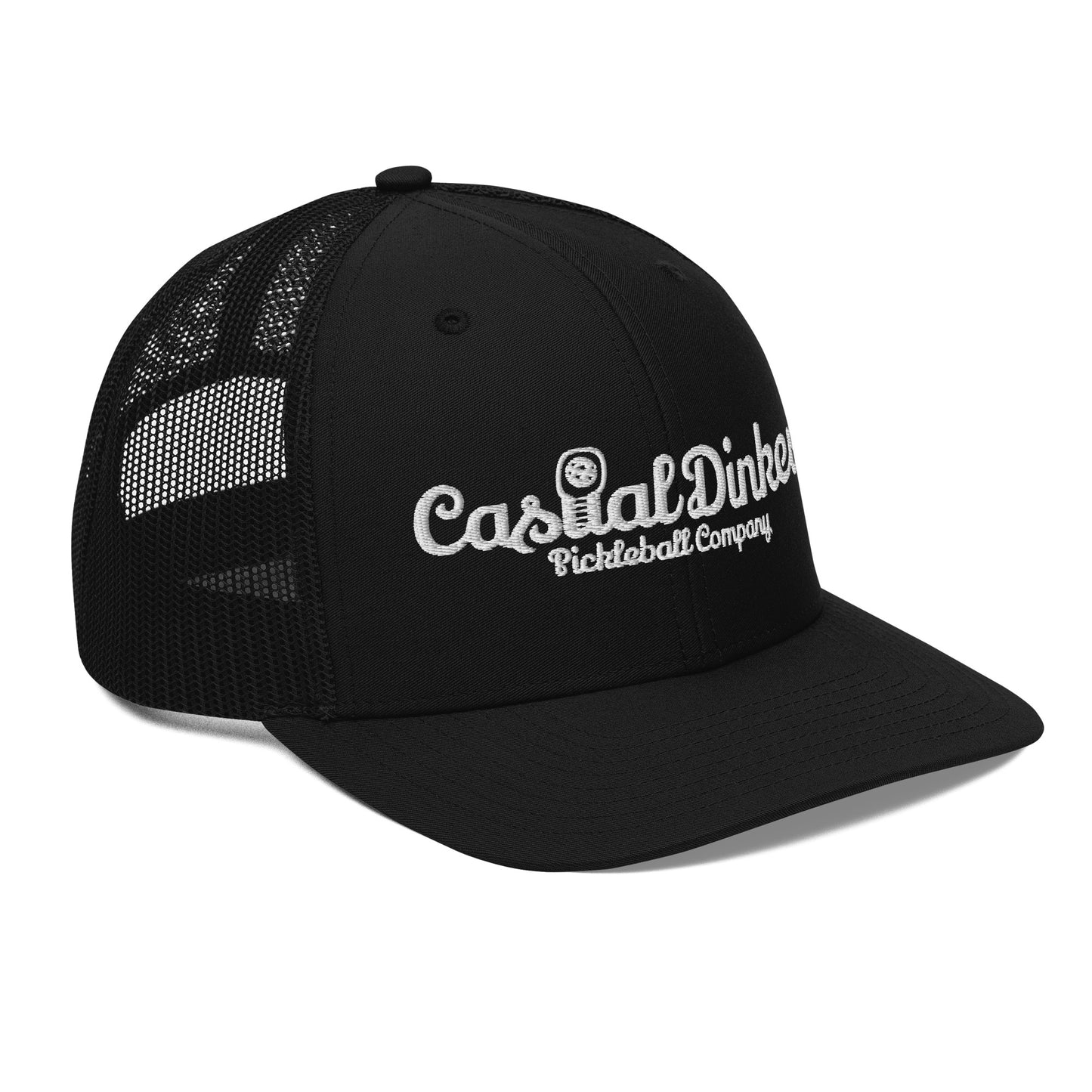 CDPB White logo Trucker Cap