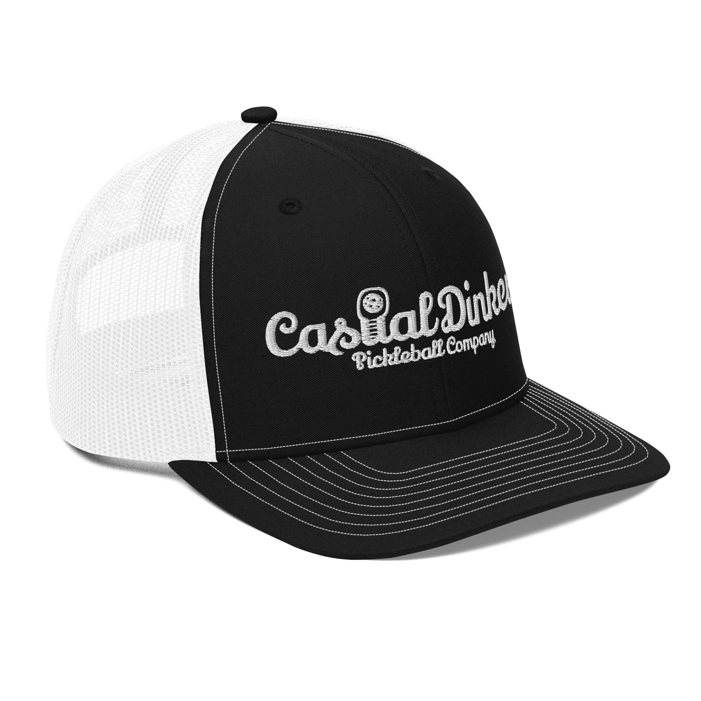 CDPB White logo Trucker Cap