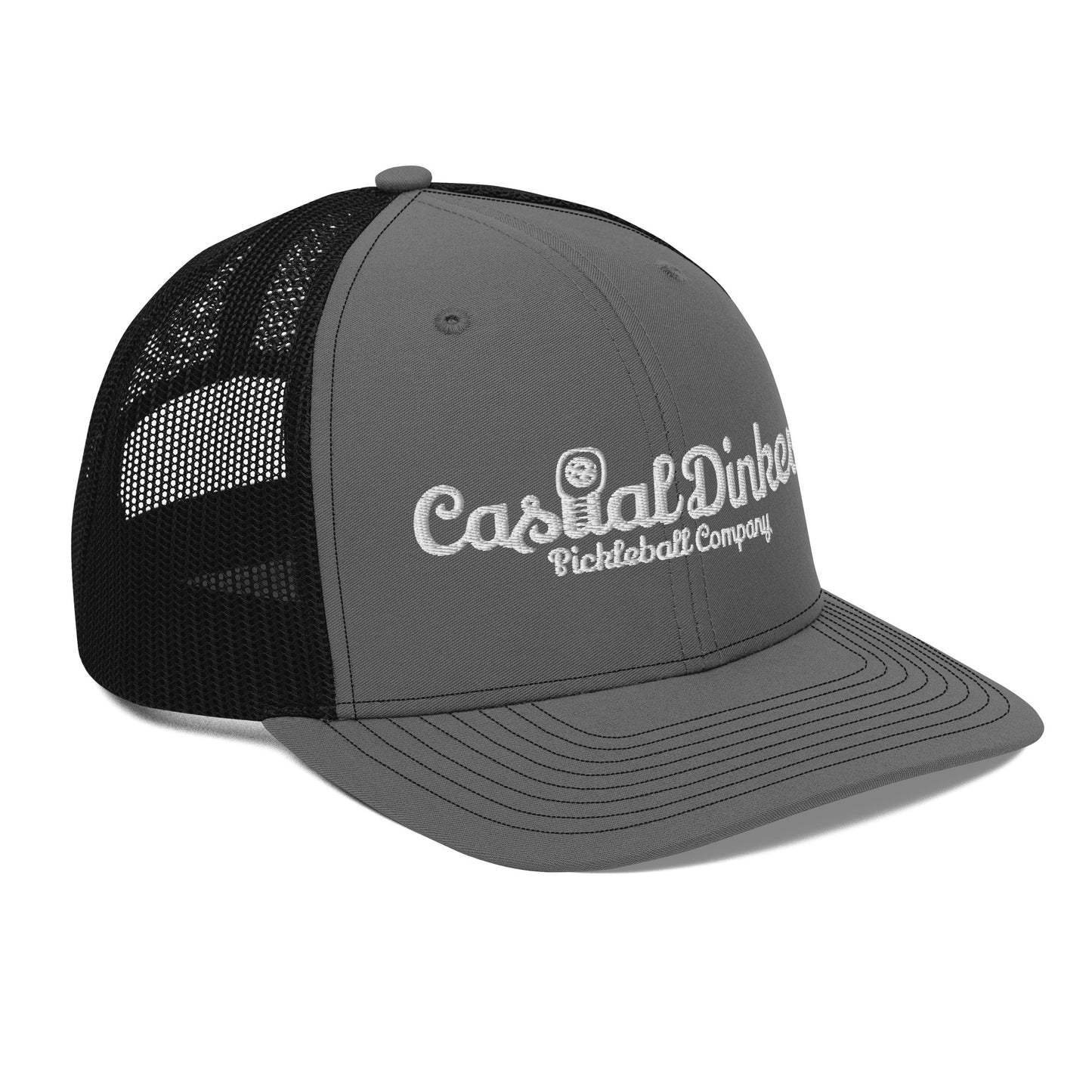 CDPB White logo Trucker Cap