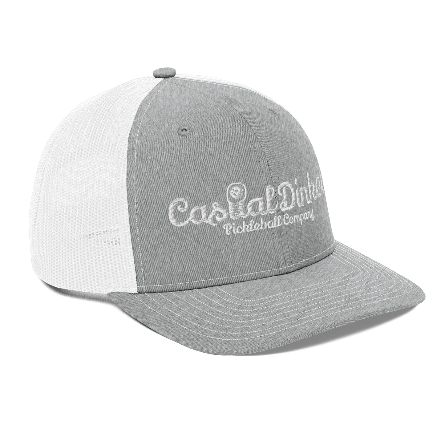 CDPB White logo Trucker Cap