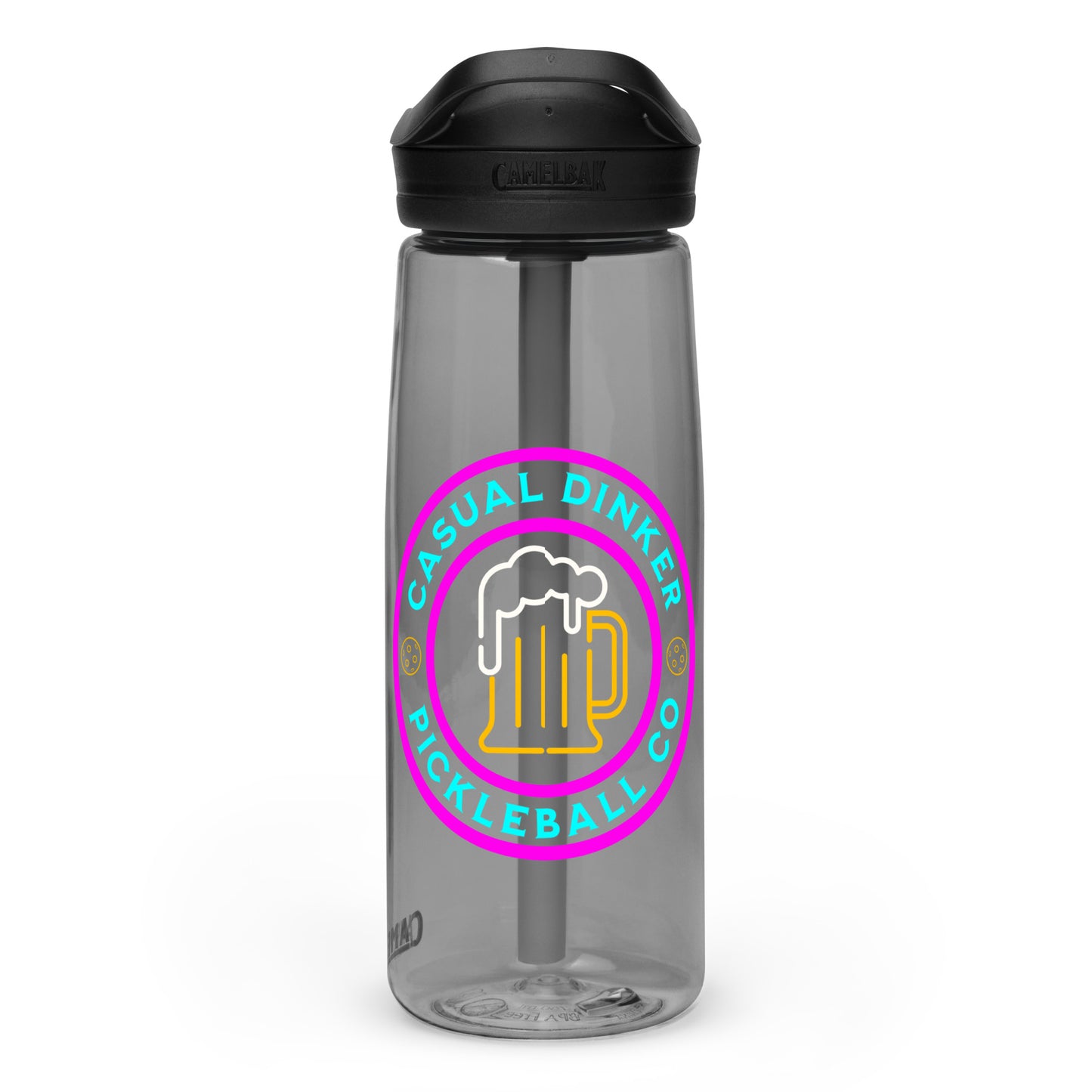 CDPB Neon Sign Sports water bottle