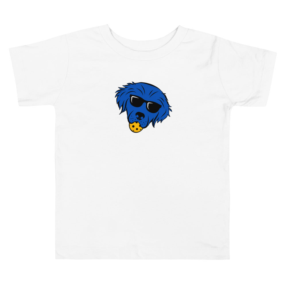 Little Dinker Dog Blue Toddler Tee