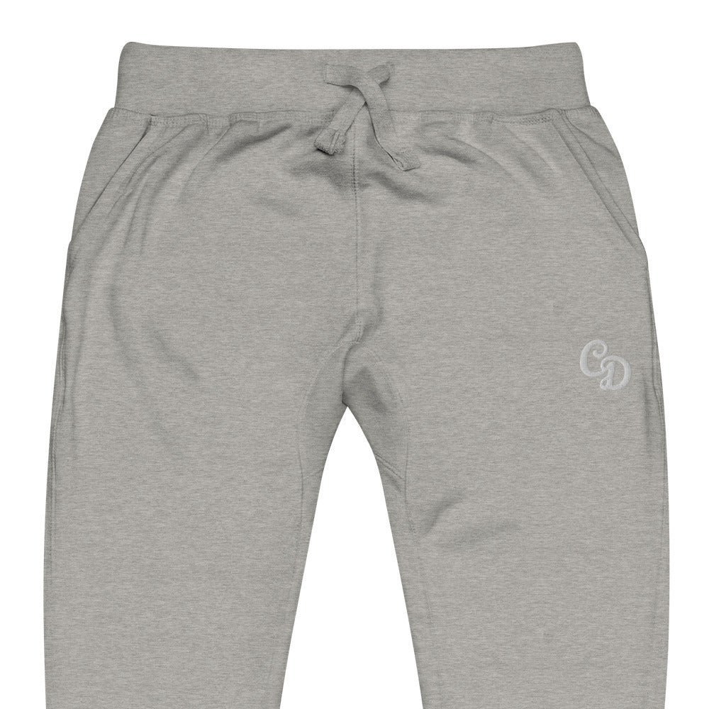 CDPB White Logo fleece sweatpants