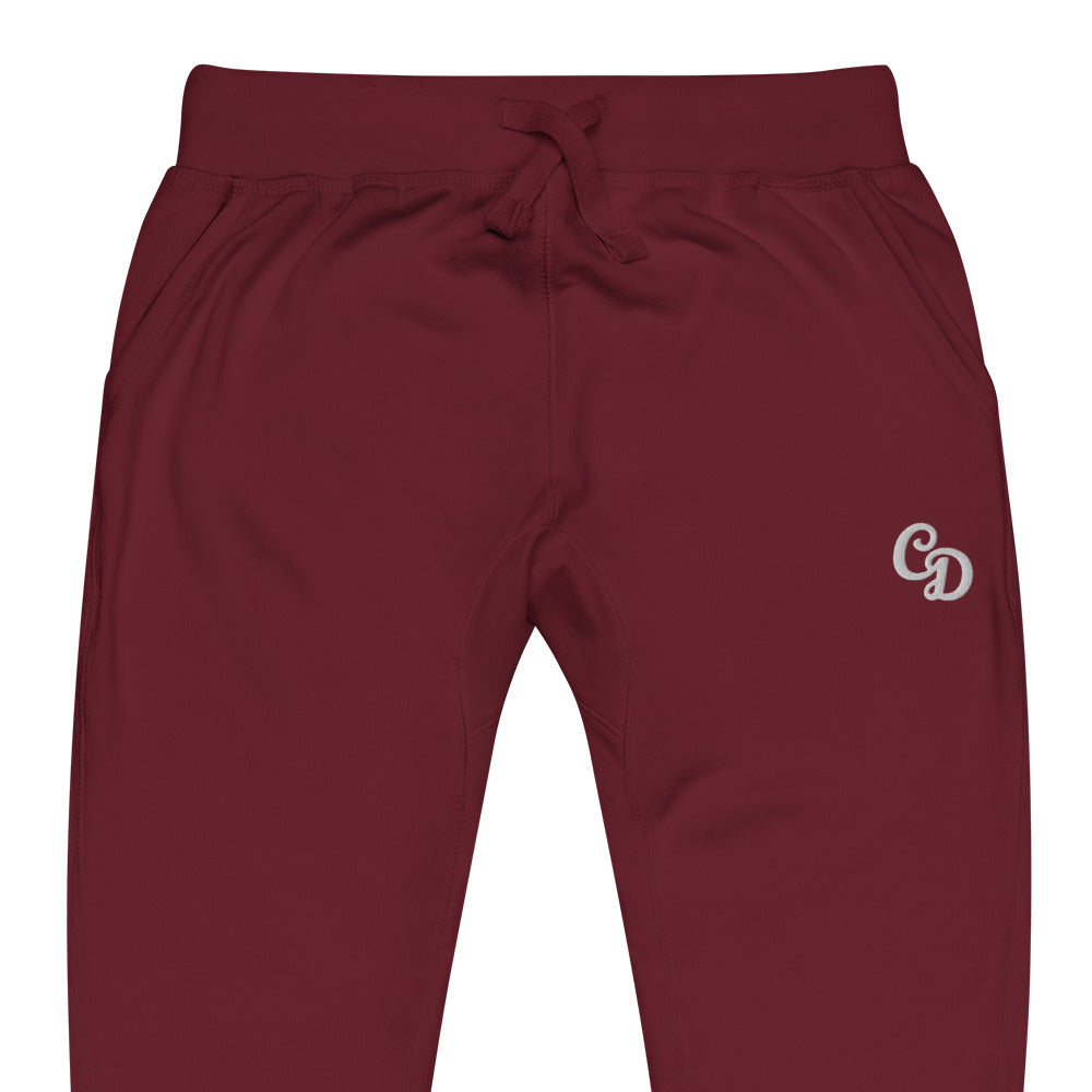 CDPB White Logo fleece sweatpants
