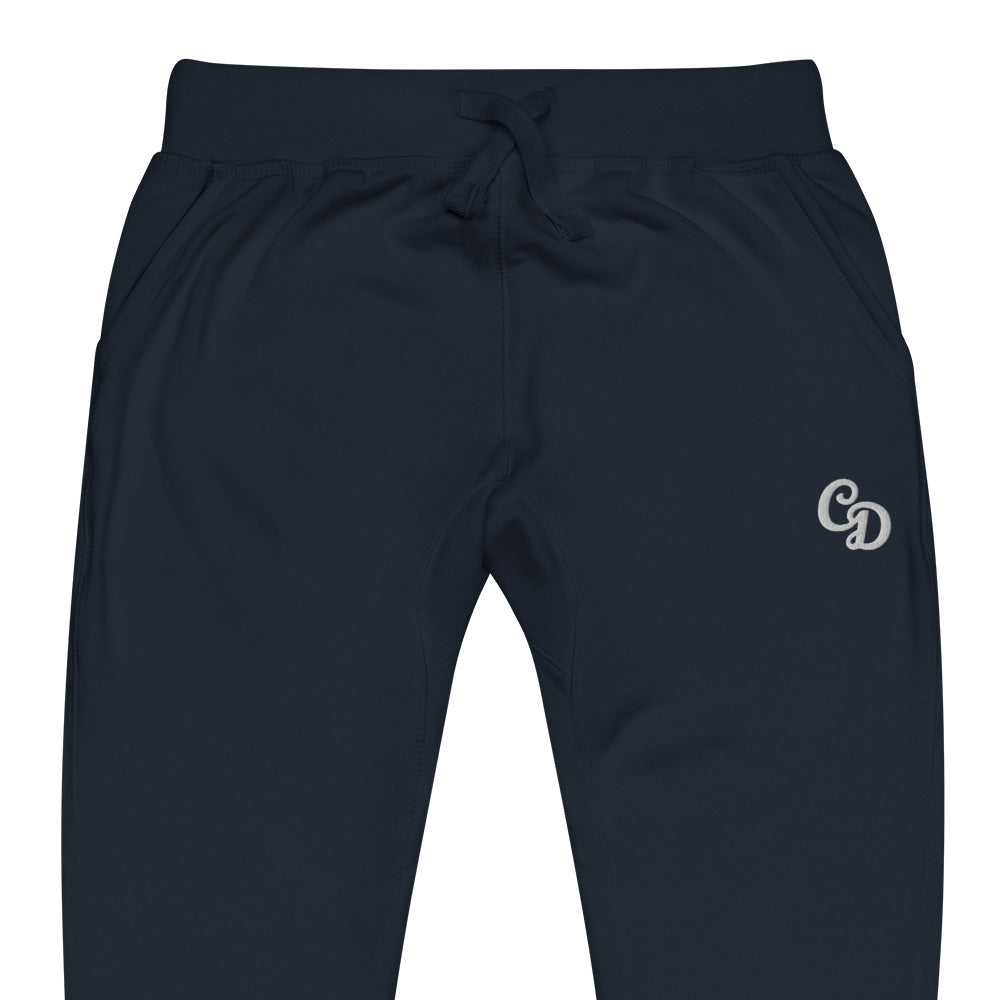 CDPB White Logo fleece sweatpants