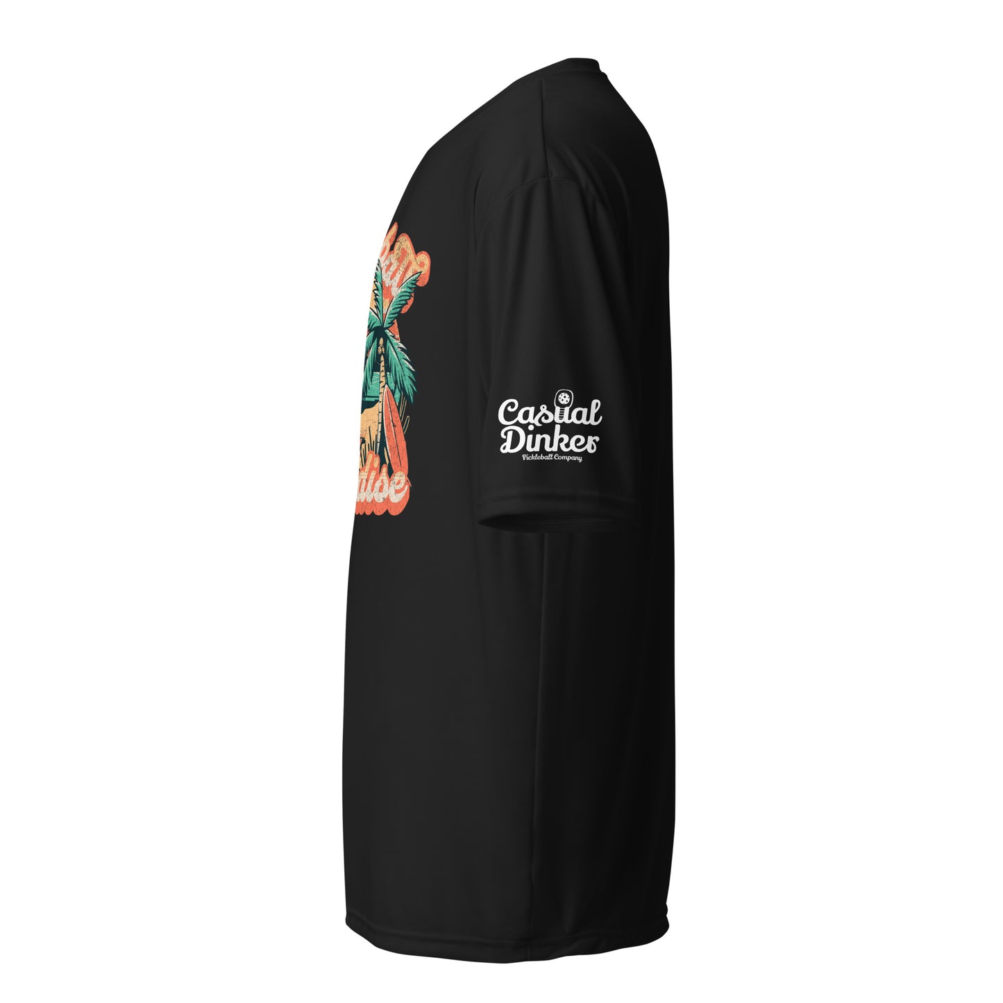 Pickleball Paradise performance t-shirt