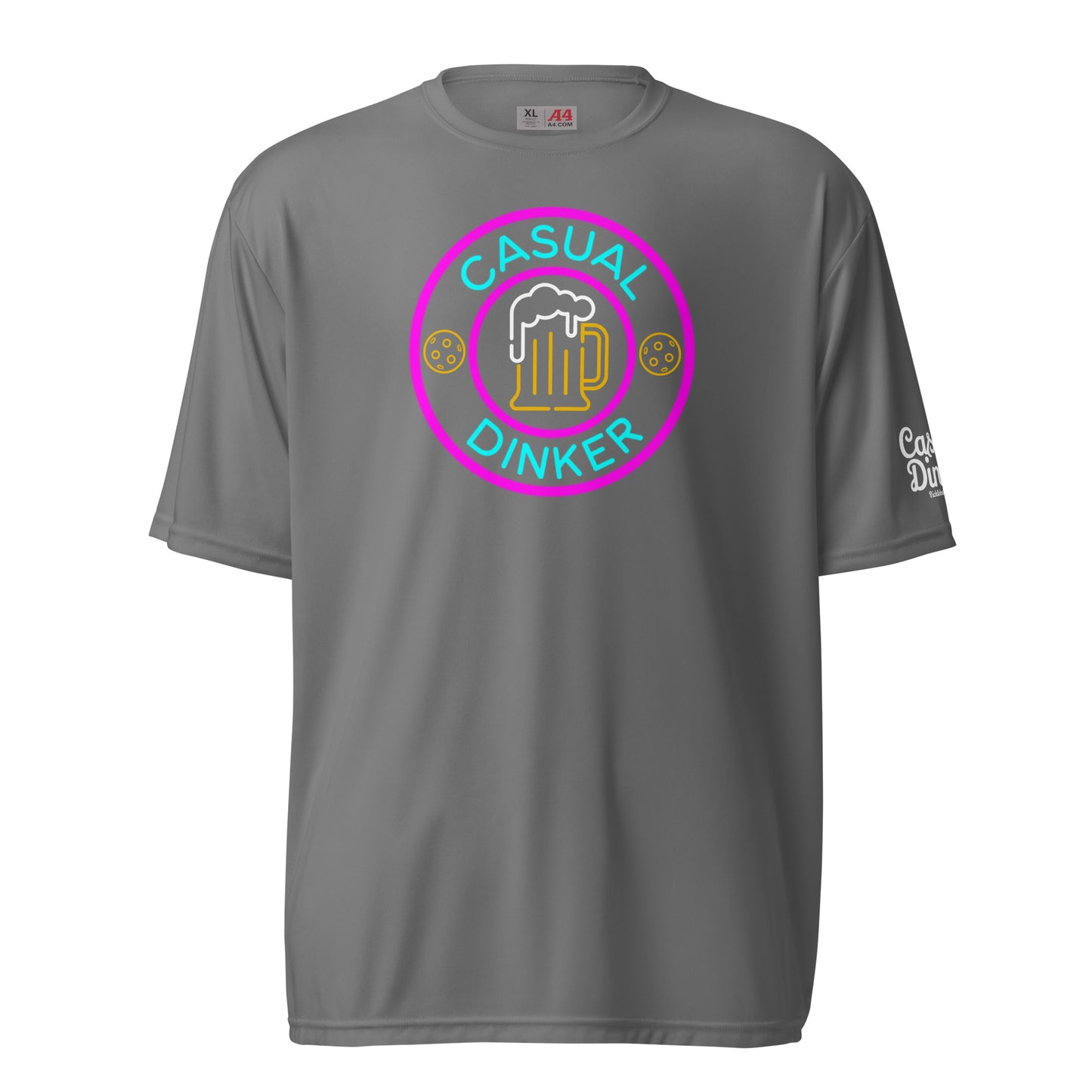 Casual Dinker Neon performance t-shirt