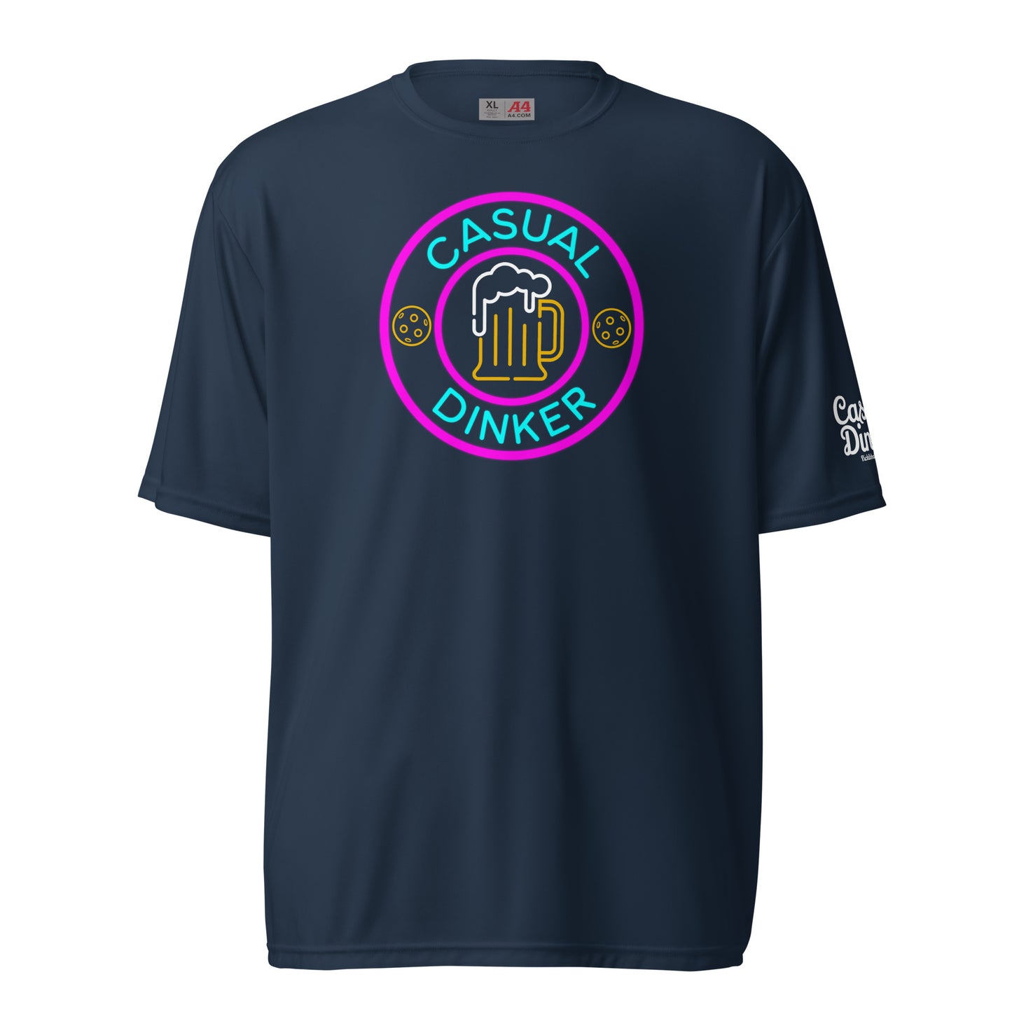 Casual Dinker Neon performance t-shirt