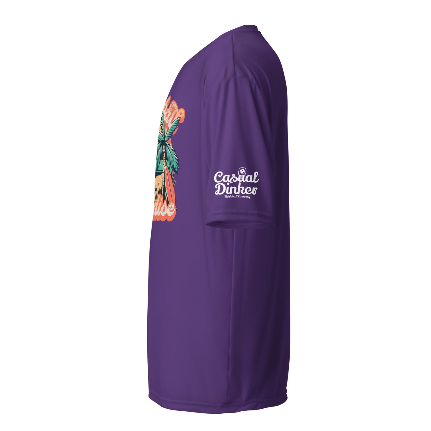 Pickleball Paradise performance t-shirt