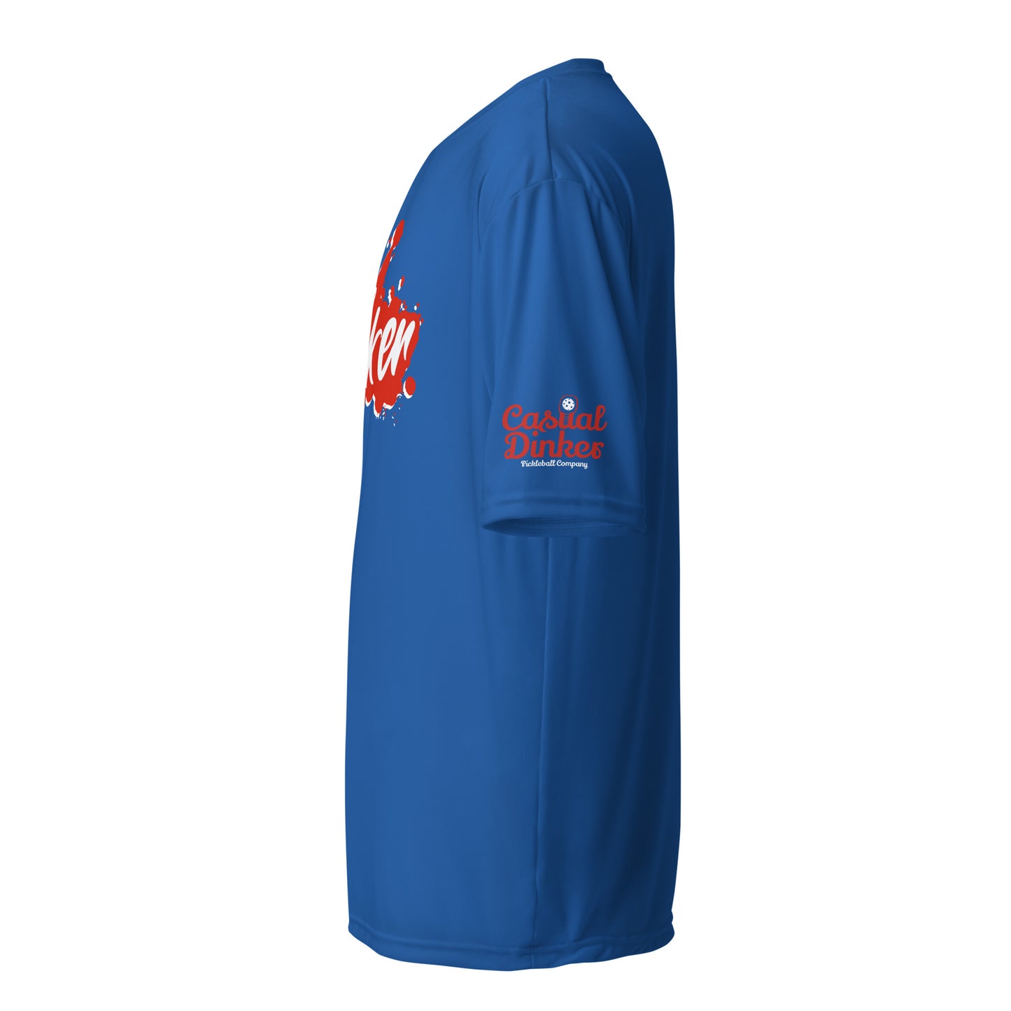 King Dinker performance t-shirt