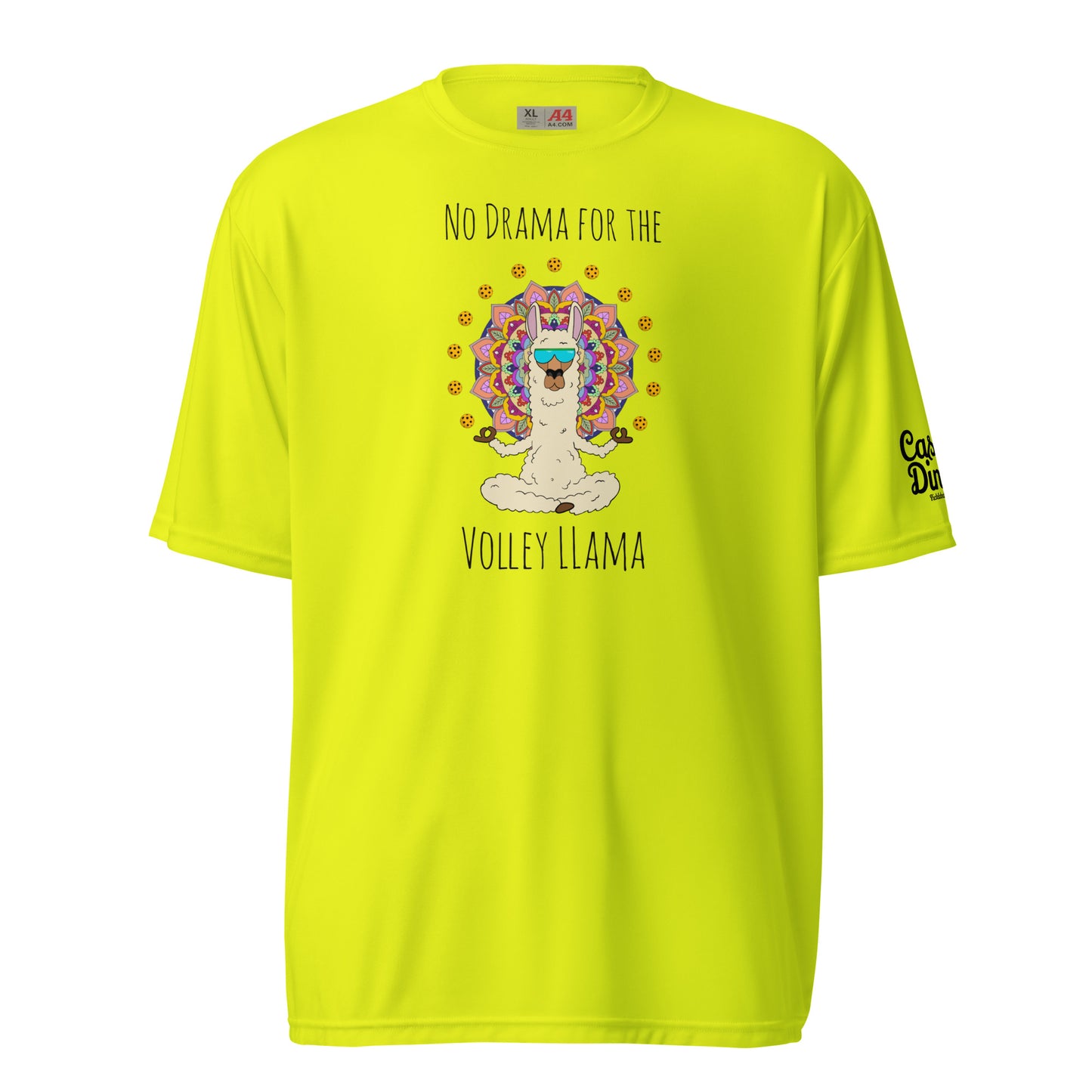 Volley Llama performance t-shirt