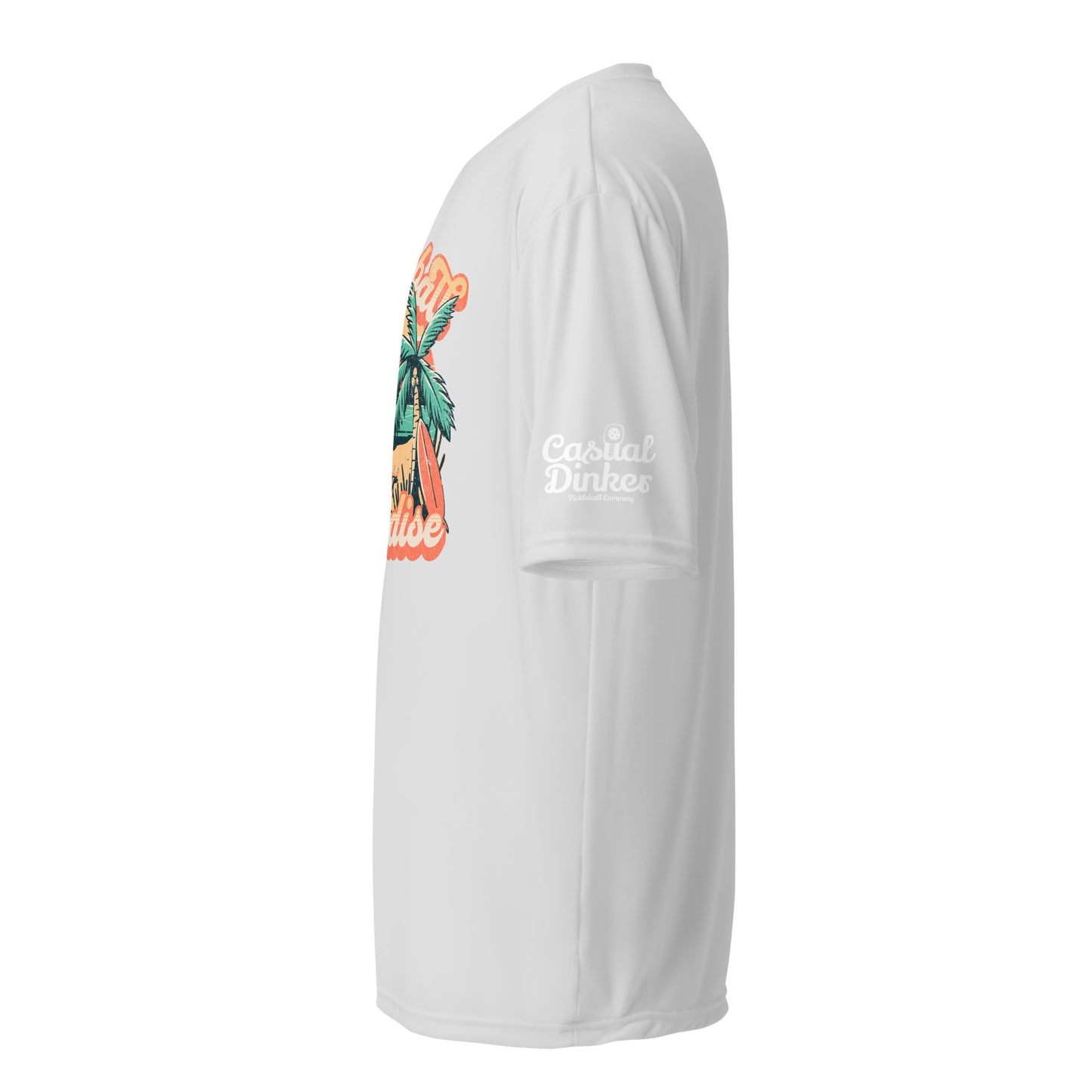 Pickleball Paradise performance t-shirt