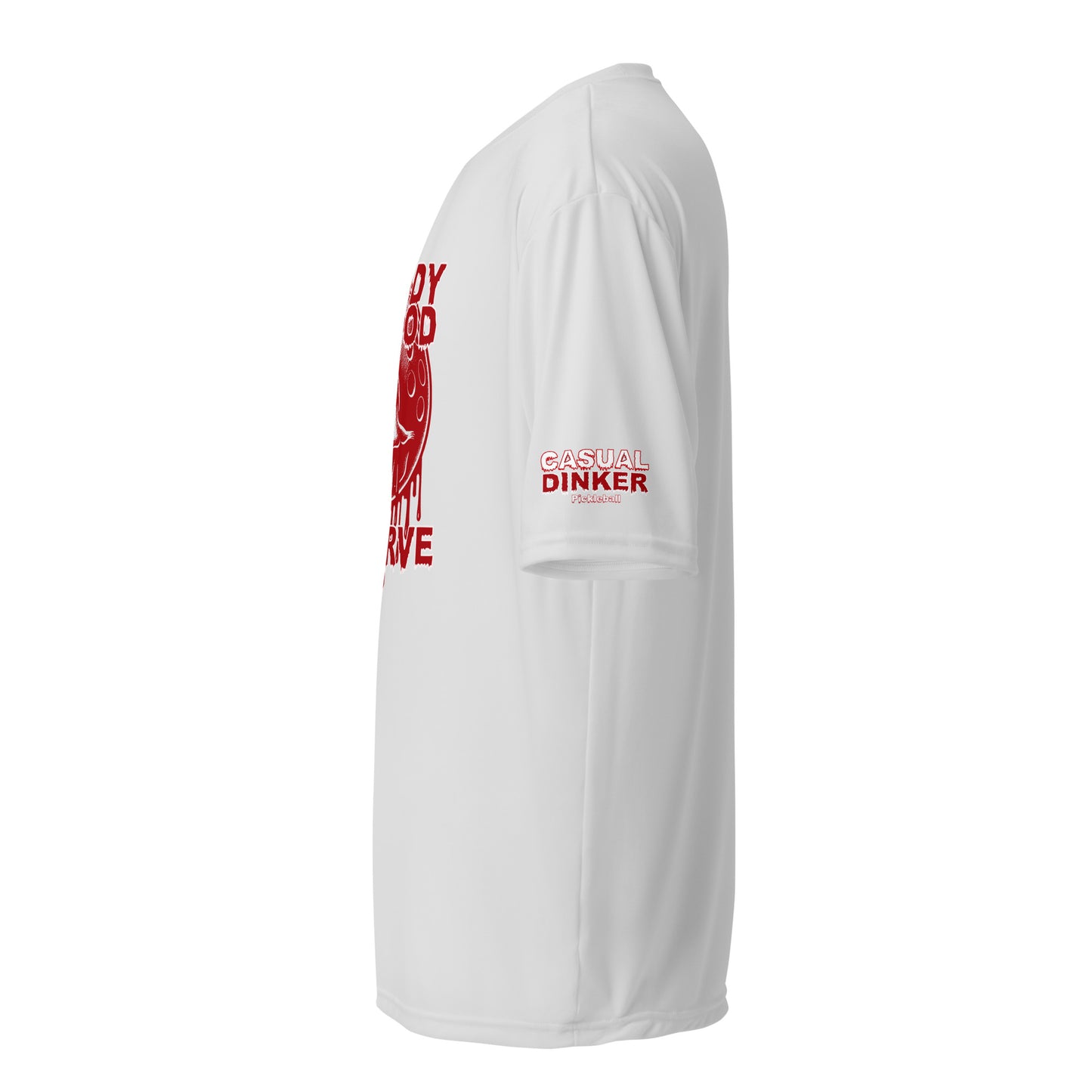 Bloody Good Serve performance t-shirt