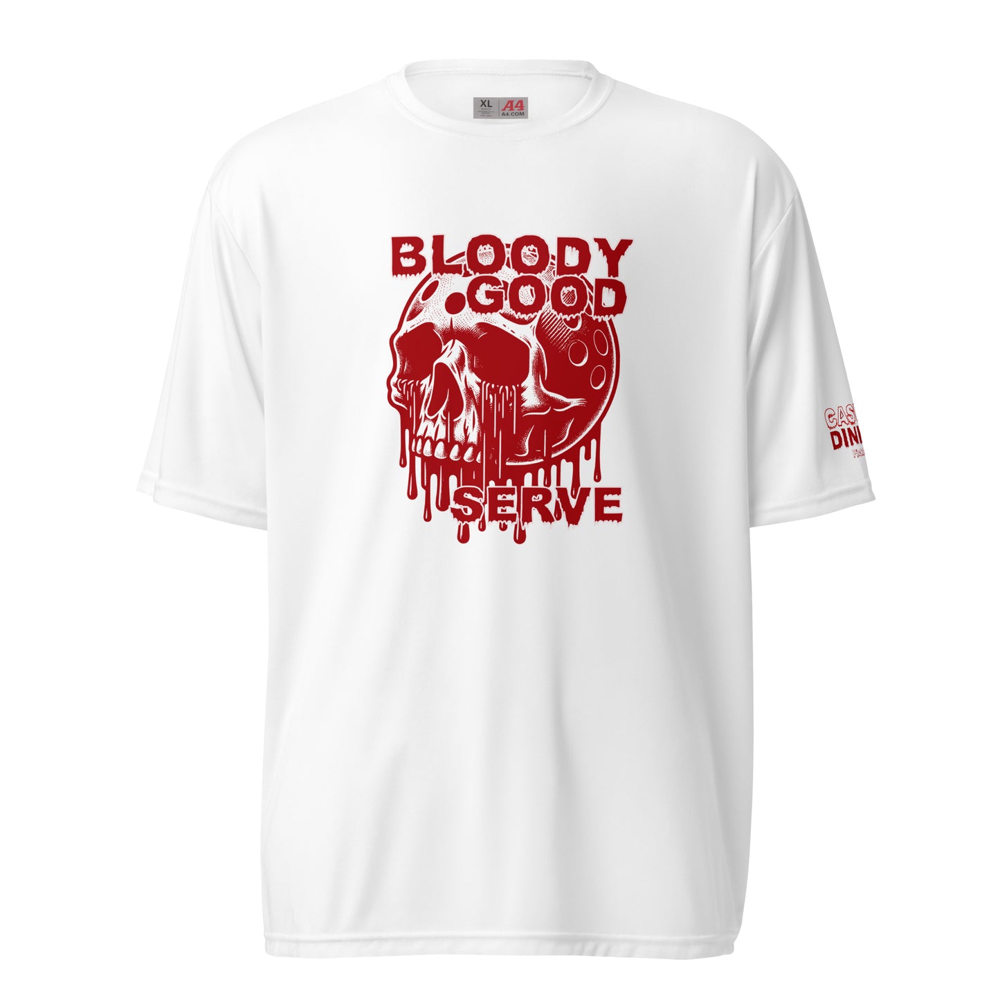 Bloody Good Serve performance t-shirt