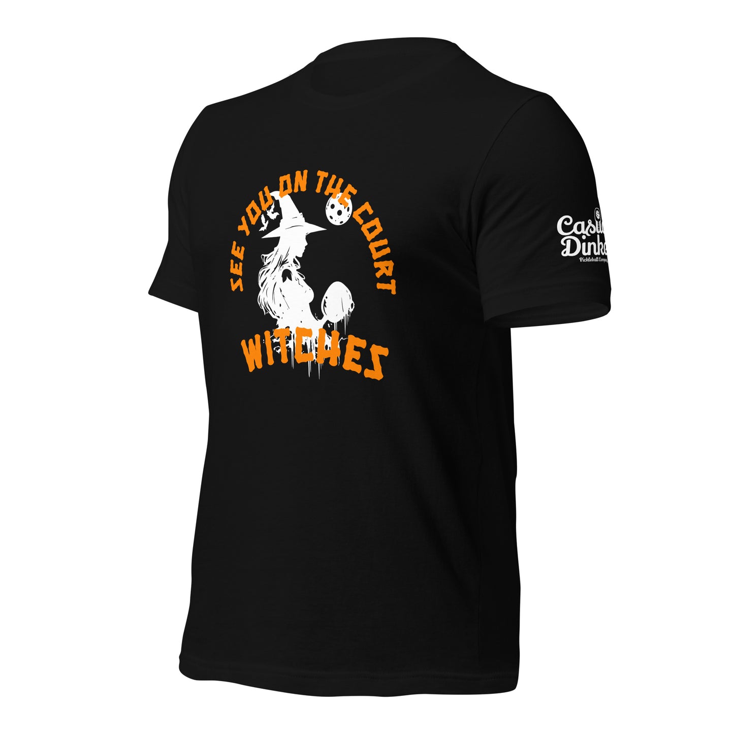 On the Court Witches t-shirt