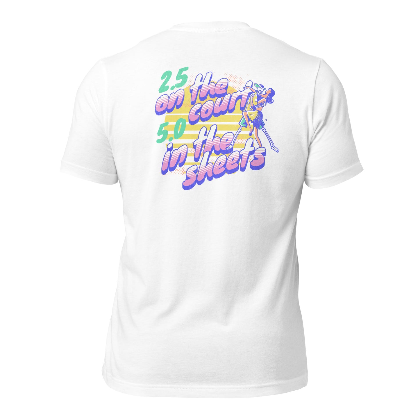 5.0 in the sheets t-shirt