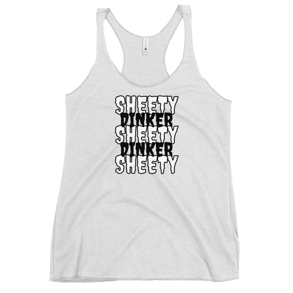 Sheety Dinker Racerback Tank