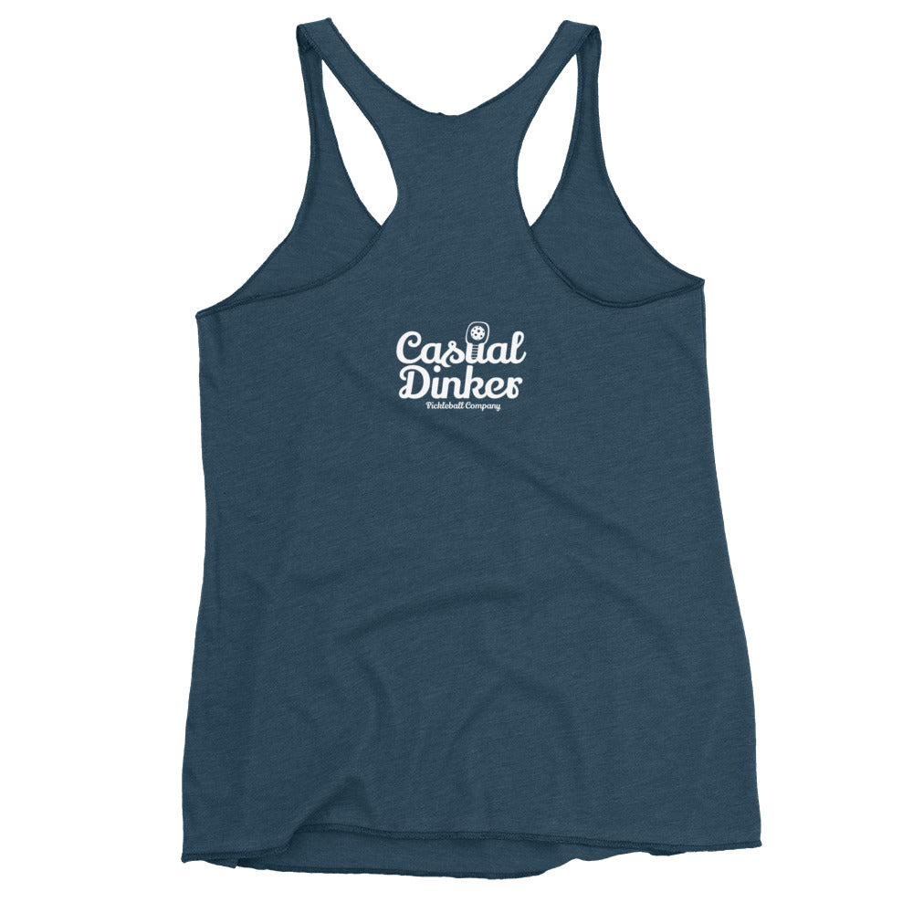 Badass Dinking Diva Racerback Tank