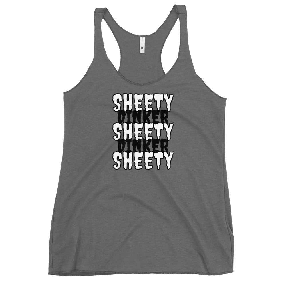 Sheety Dinker Racerback Tank