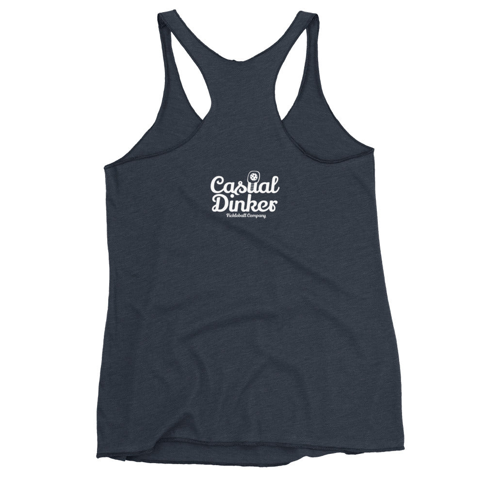 Badass Dinking Diva Racerback Tank