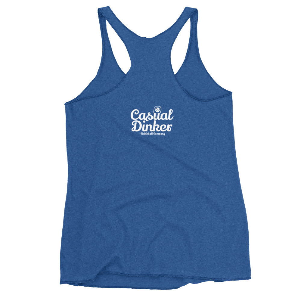 Badass Dinking Diva Racerback Tank