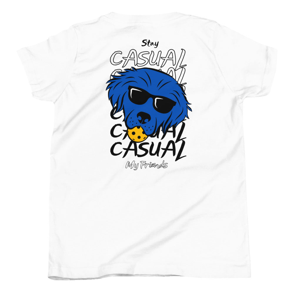 Stay Casual Dog! Youth T-Shirt