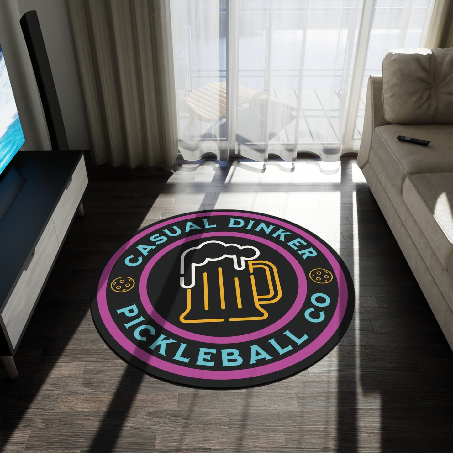 CDPB Pickle Cave Round Rug