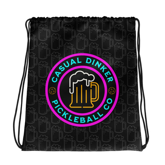 CDPB Neon Logo Drawstring bag