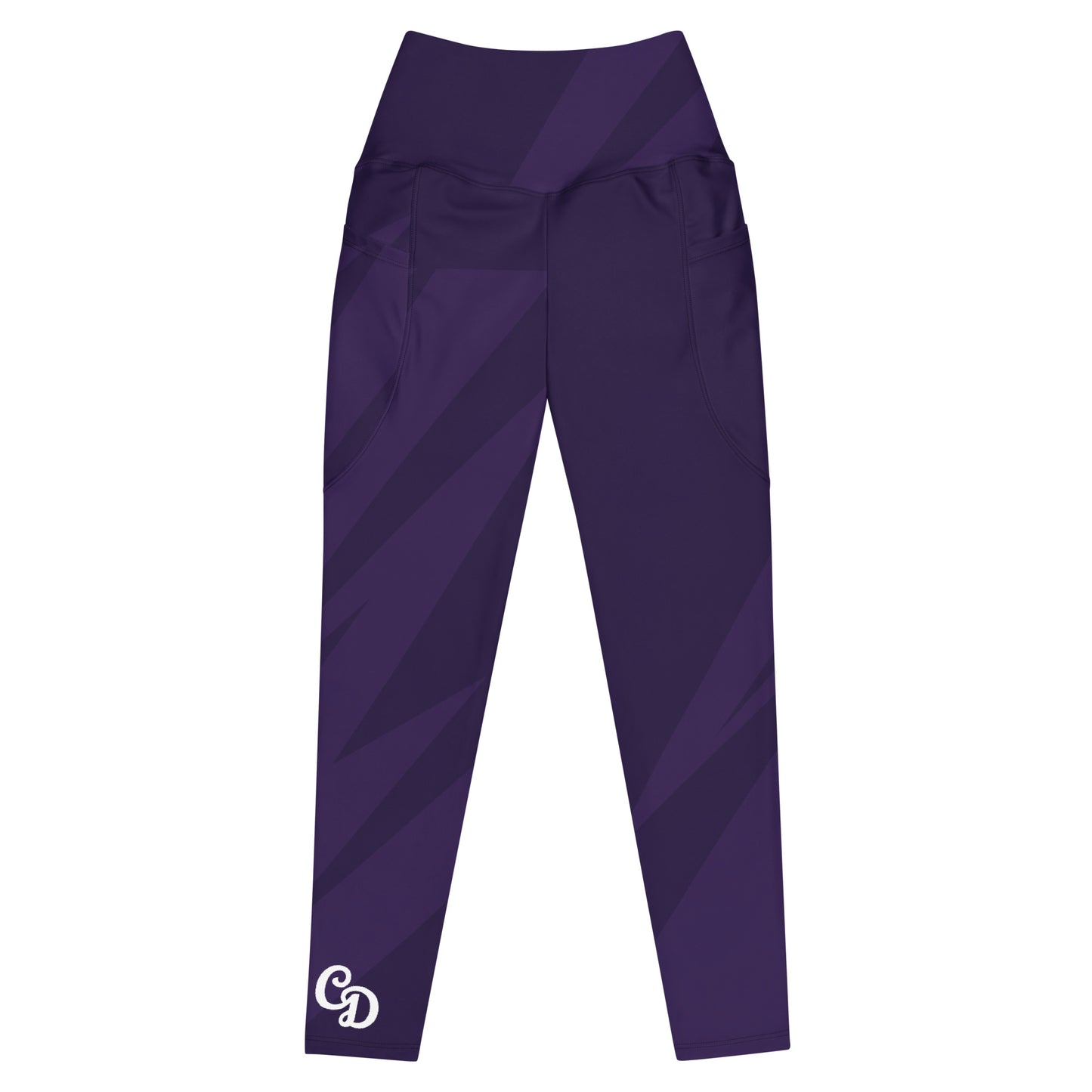 Casual Purple Leggings w/ pockets