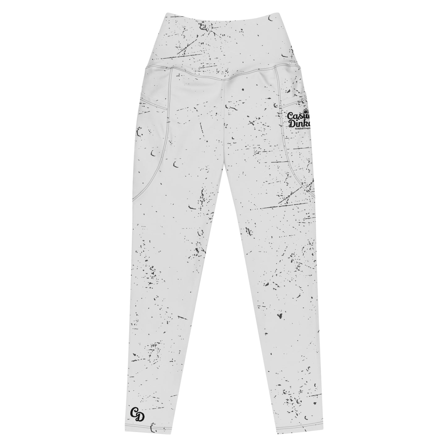 Casual Splatter Leggings with pockets