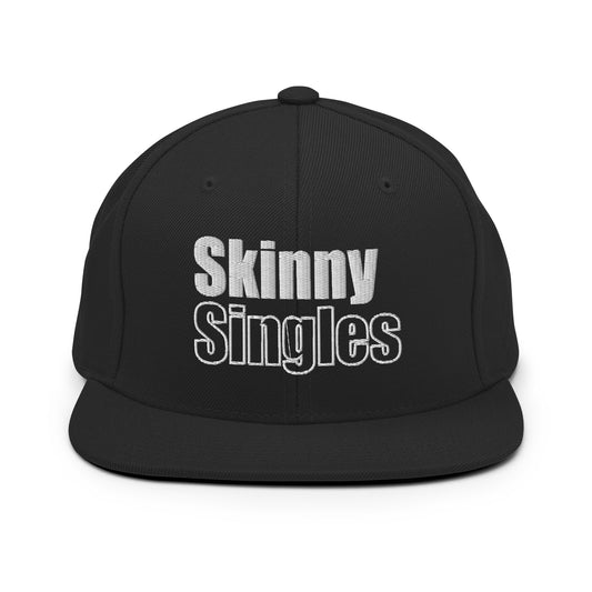 Skinny Singles Snapback Hat