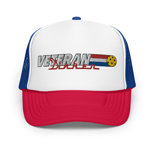 Veteran Dinker Foam trucker hat