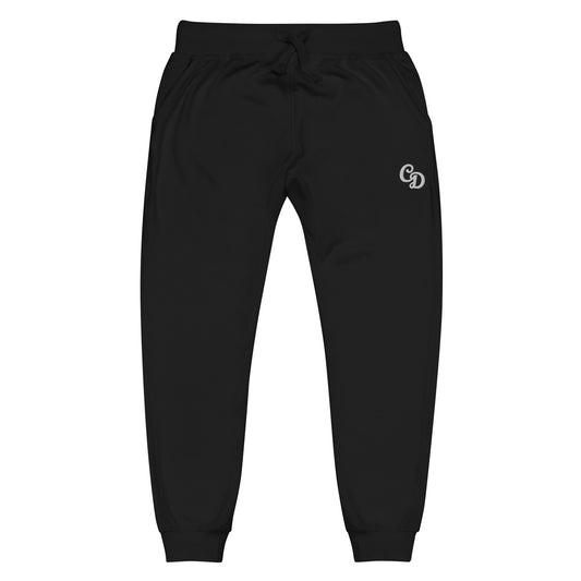 CDPB White Logo fleece sweatpants