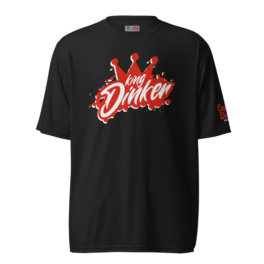 King Dinker performance t-shirt