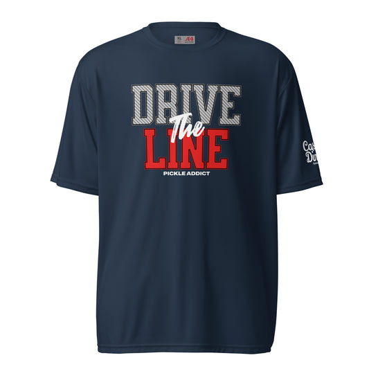 Drive the Line performance t-shirt