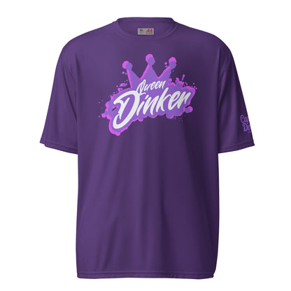 Queen Dinker performance t-shirt