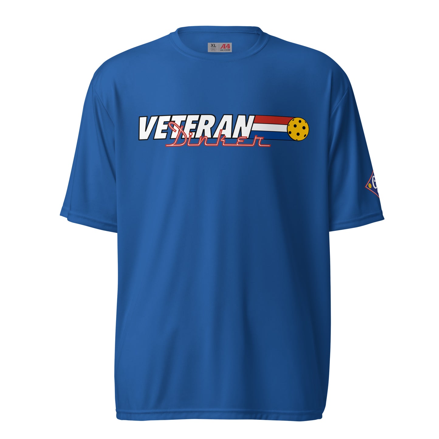 Veteran Dinker performance t-shirt