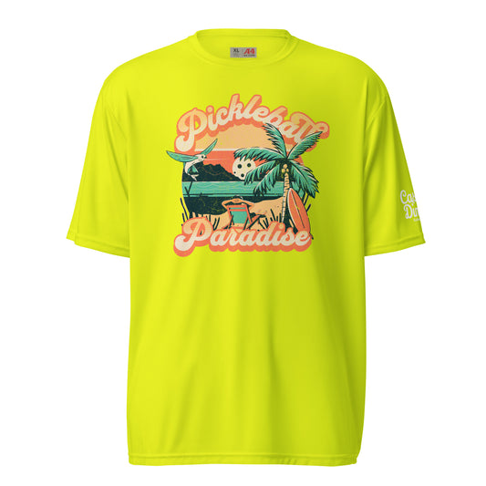 Pickleball Paradise performance t-shirt