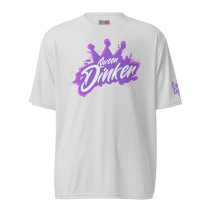 Queen Dinker performance t-shirt