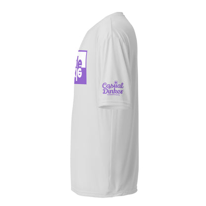 Purple Pickle performance t-shirt