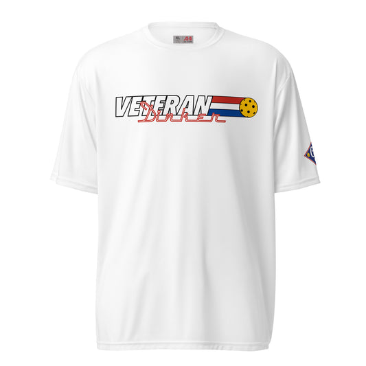 Veteran Dinker performance t-shirt