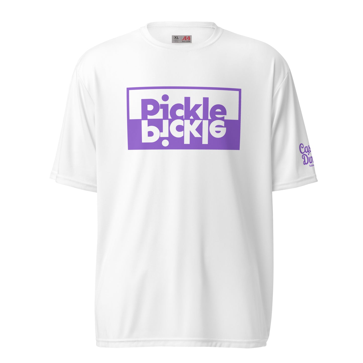 Purple Pickle performance t-shirt