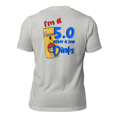 I’m a 5.0 t-shirt