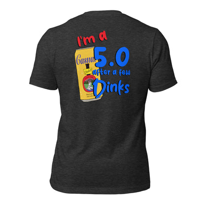 I’m a 5.0 t-shirt