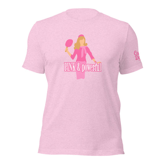 PINK & powerful t-shirt