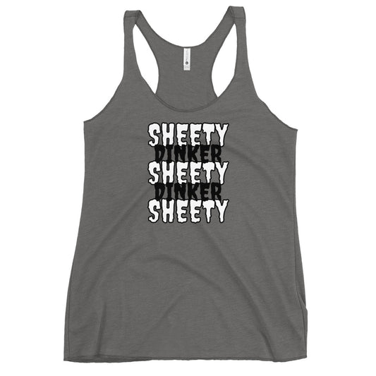 Sheety Dinker Racerback Tank